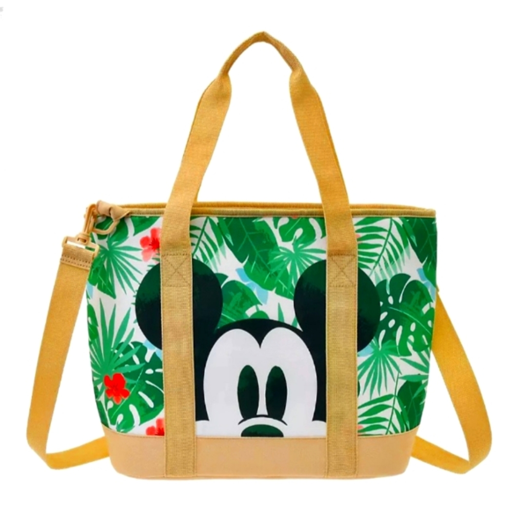Mickey & Minnie Cooler Bag 2WAY Tropical Plants